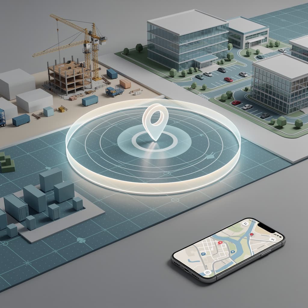 Geofencing in der Zeiterfassung: automatisches Ein- und Ausstempeln per Standortgrenze