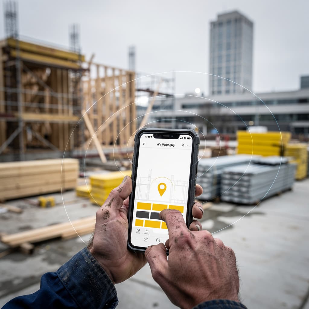 Zeiterfassung im Handwerk und auf der Baustelle: mobile Lösungen für Außeneinsätze